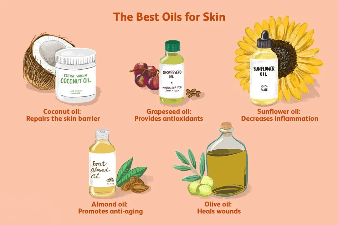 روغن نارگیل، روغن زیتون و روغن آرگان از بهترین مرطوب‌کننده‌های طبیعی هستند.