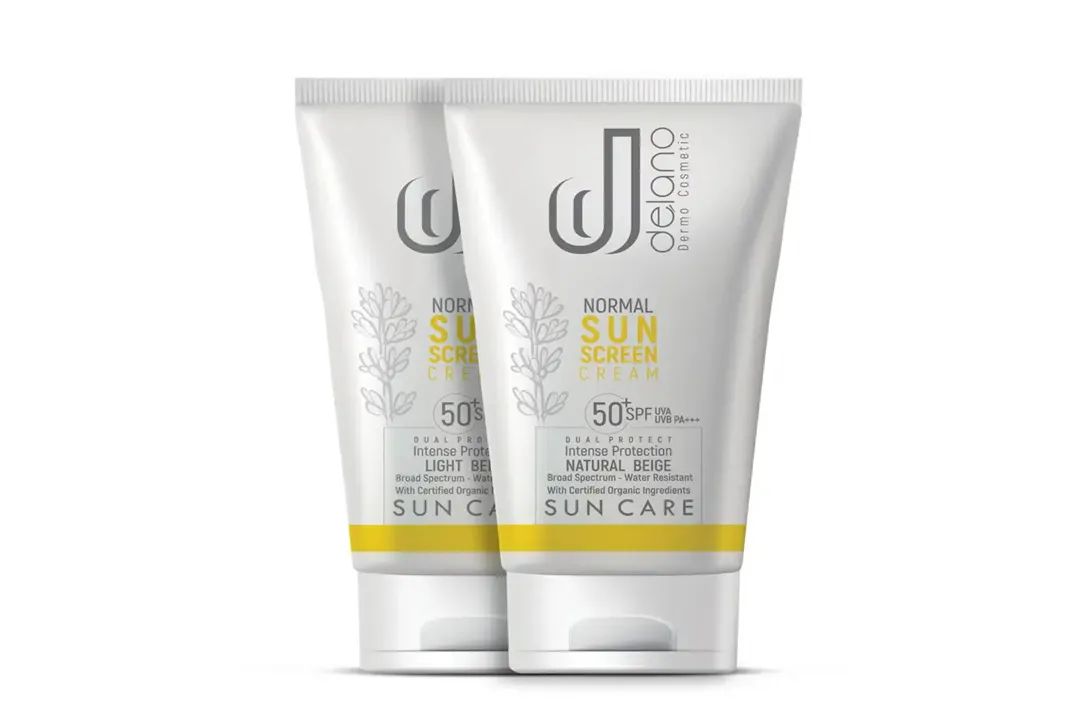کرم ضد آفتاب با SPF50 (پوست نرمال/خشک) DELANO